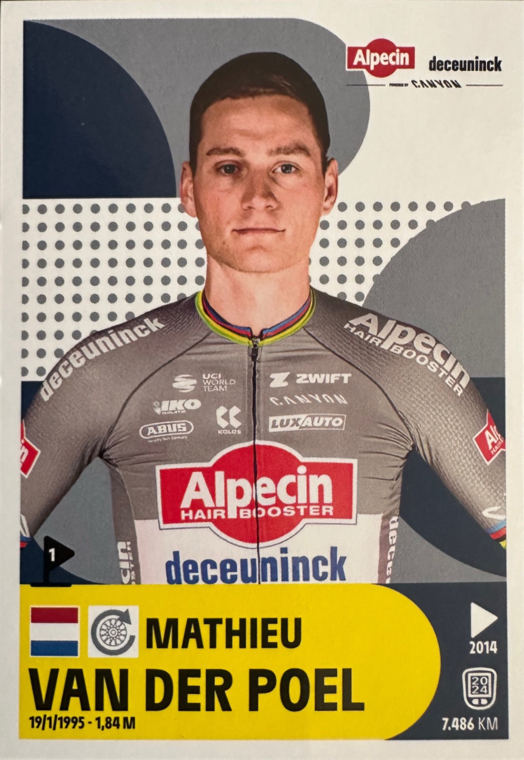 Tour de France 2025 Panini mancolista - Scegli figurina da 1 a 100