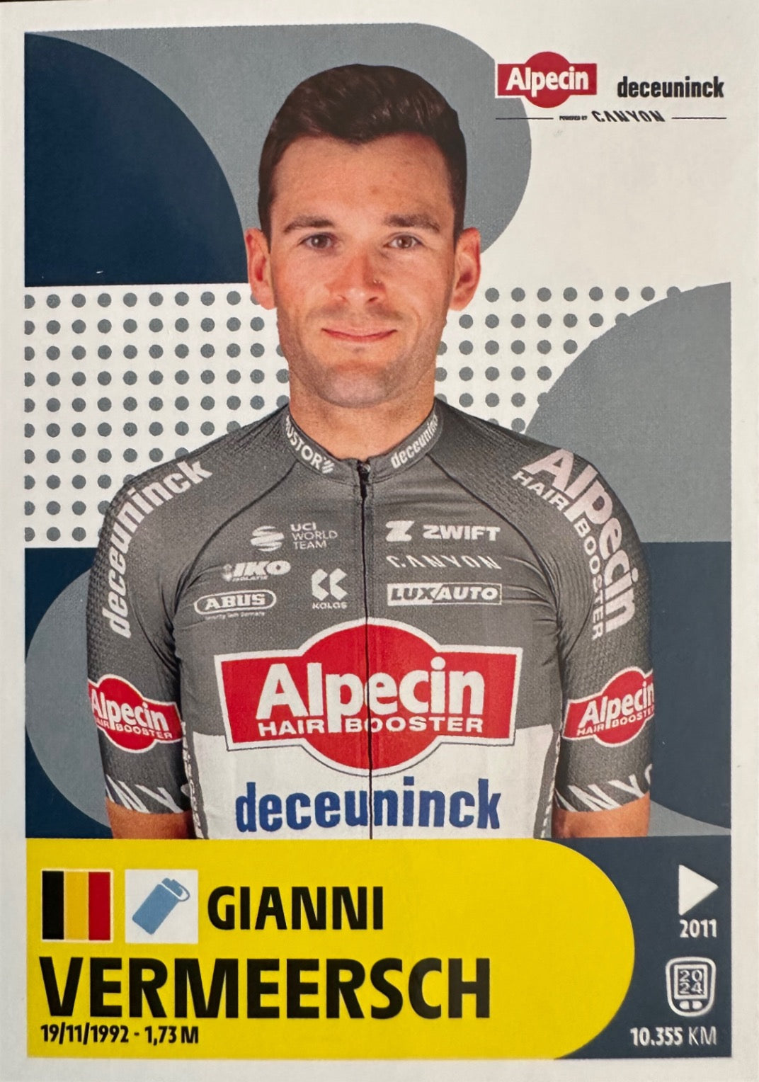 Tour de France 2025 Panini mancolista - Scegli figurina da 1 a 100