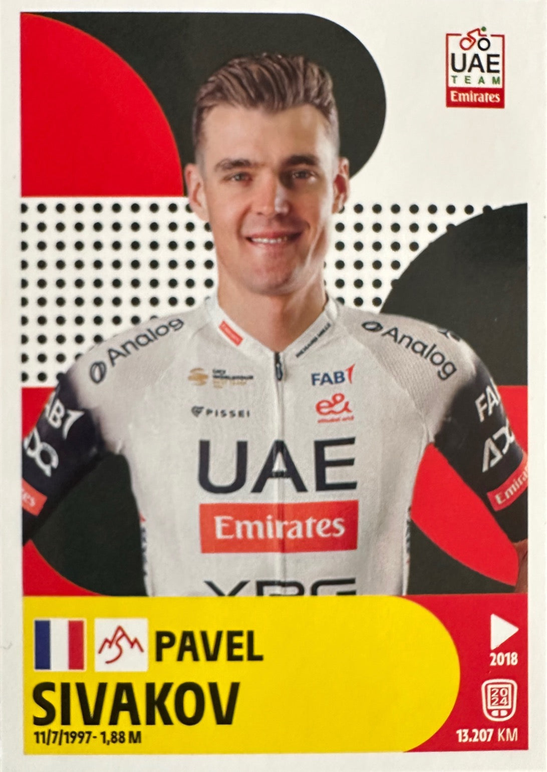 Tour de France 2025 Panini mancolista - Scegli figurina da 301 a 367