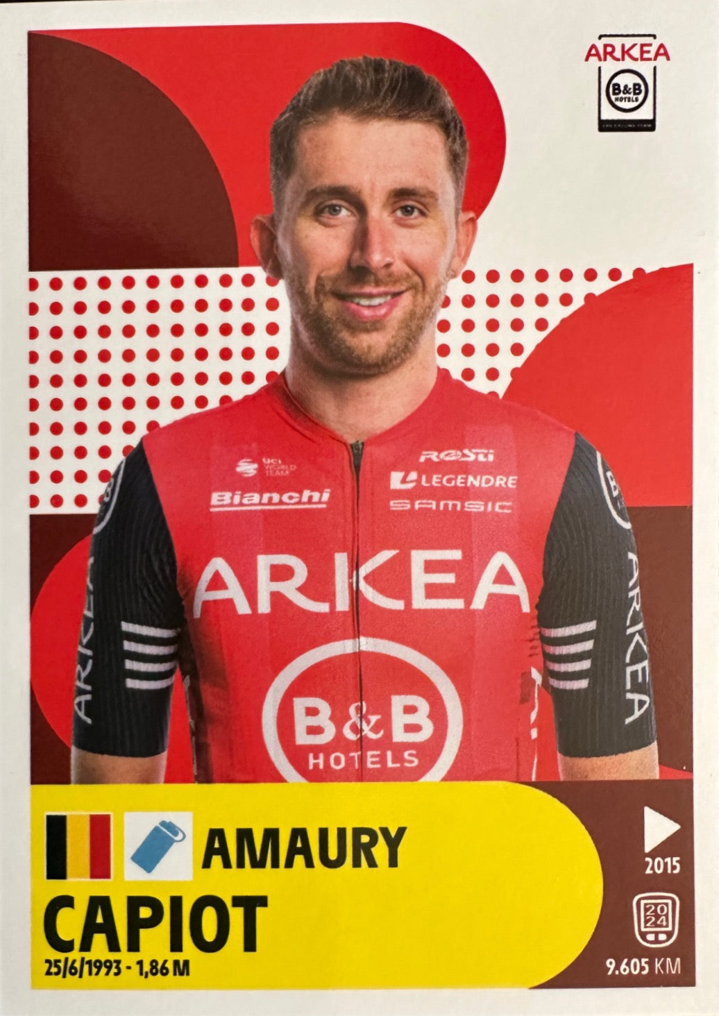 Tour de France 2025 Panini mancolista - Scegli figurina da 1 a 100
