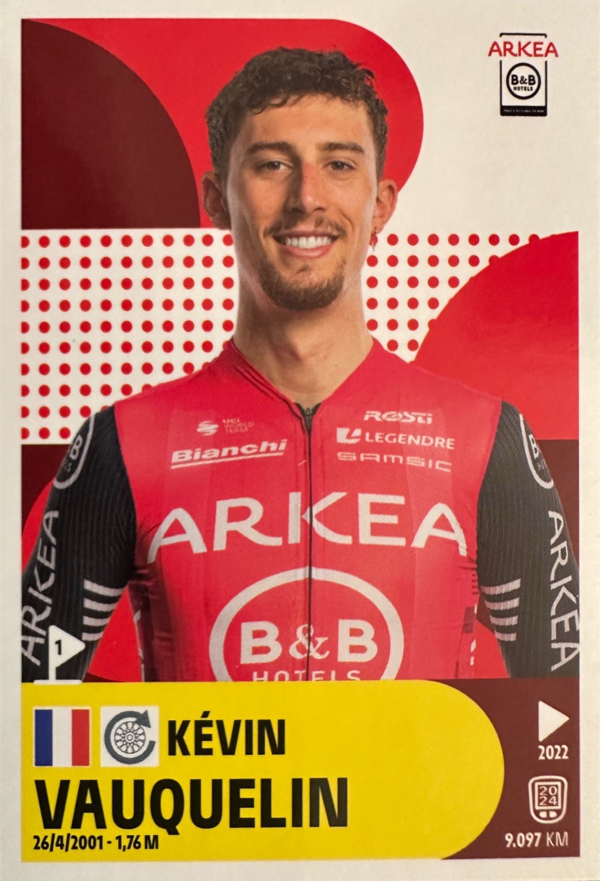 Tour de France 2025 Panini mancolista - Scegli figurina da 1 a 100