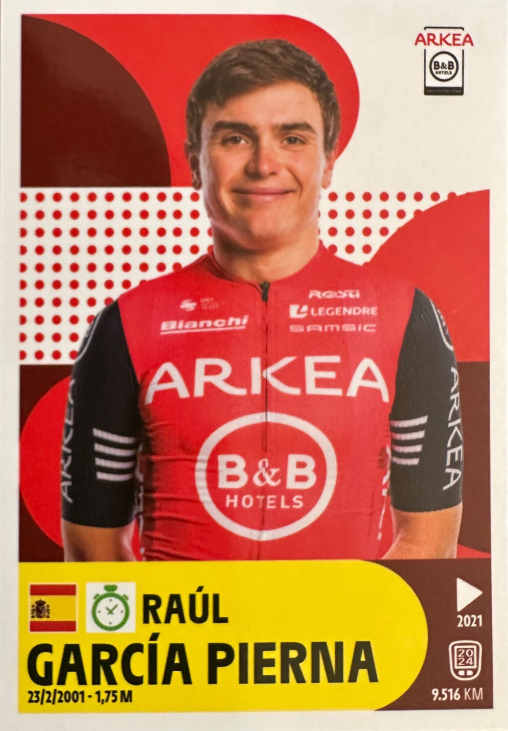 Tour de France 2025 Panini mancolista - Scegli figurina da 1 a 100
