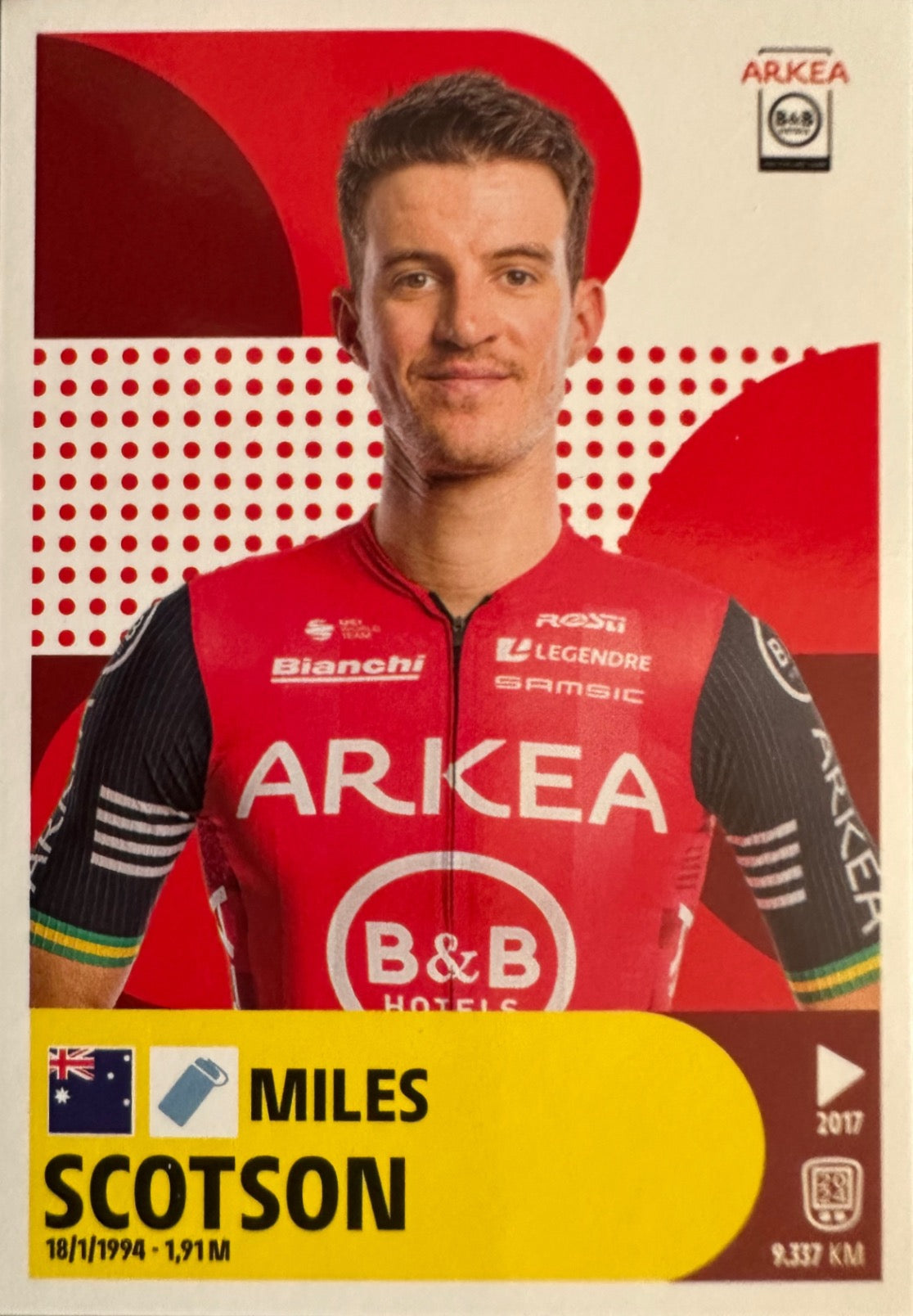 Tour de France 2025 Panini mancolista - Scegli figurina da 1 a 100