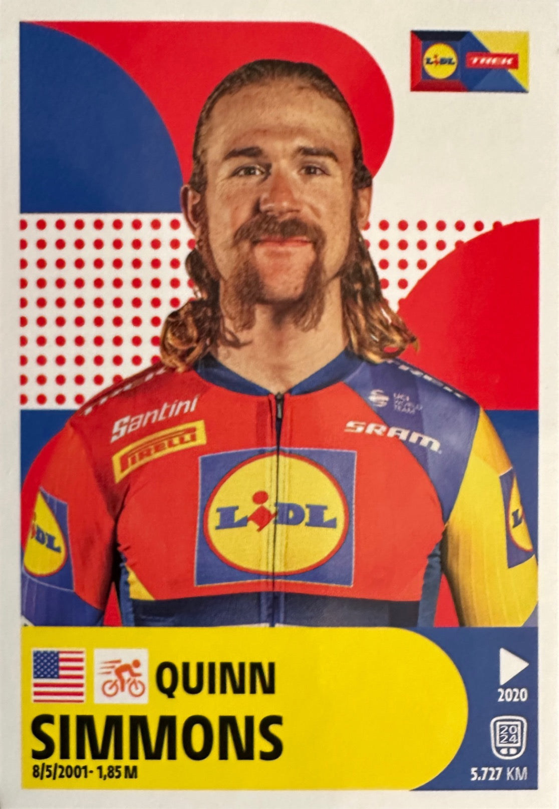 Tour de France 2025 Panini mancolista - Scegli figurina da 101 a 200
