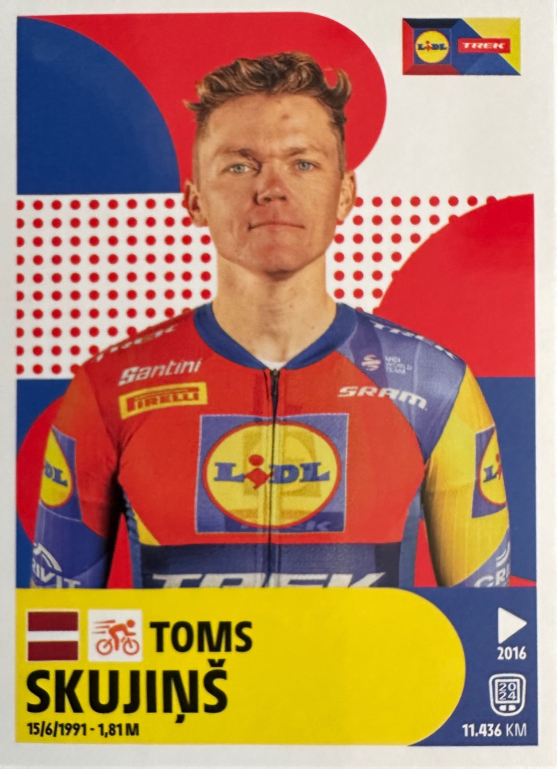 Tour de France 2025 Panini mancolista - Scegli figurina da 101 a 200