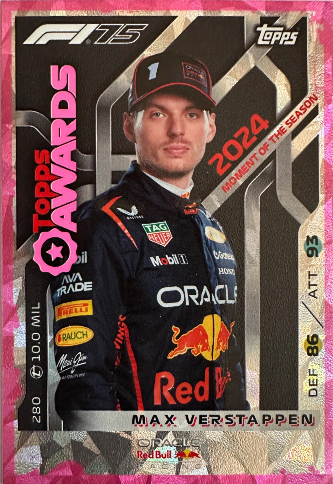 Turbo Attax 2025 Topps mancolista - Scegli Card Pink Parallel