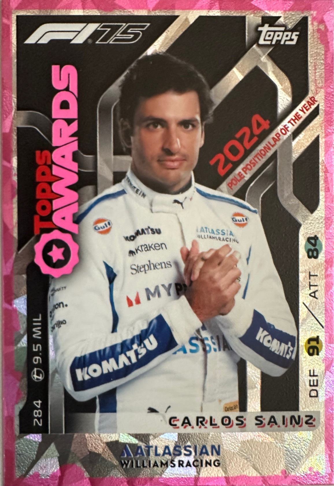 Turbo Attax 2025 Topps mancolista - Scegli Card Pink Parallel