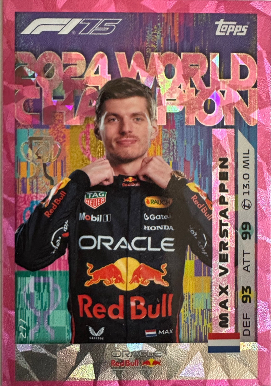 Turbo Attax 2025 Topps mancolista - Scegli Card Pink Parallel