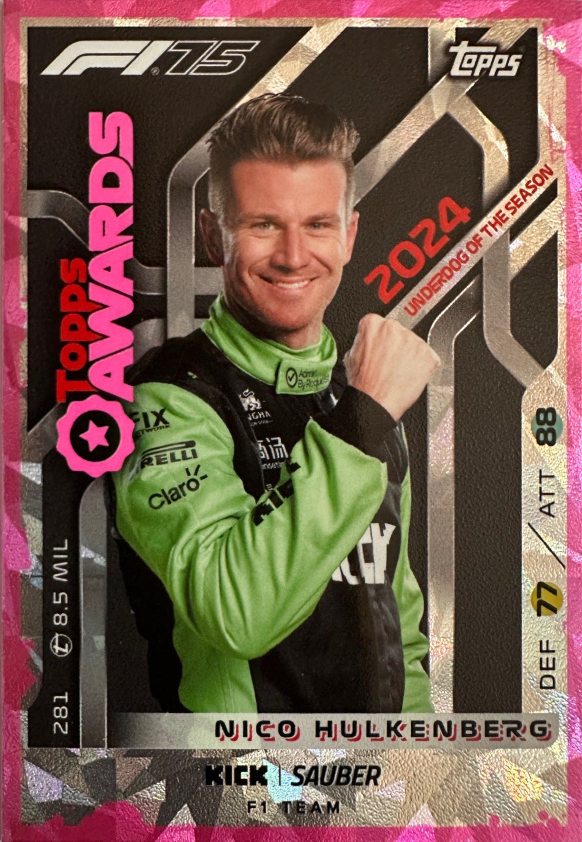 Turbo Attax 2025 Topps mancolista - Scegli Card Pink Parallel