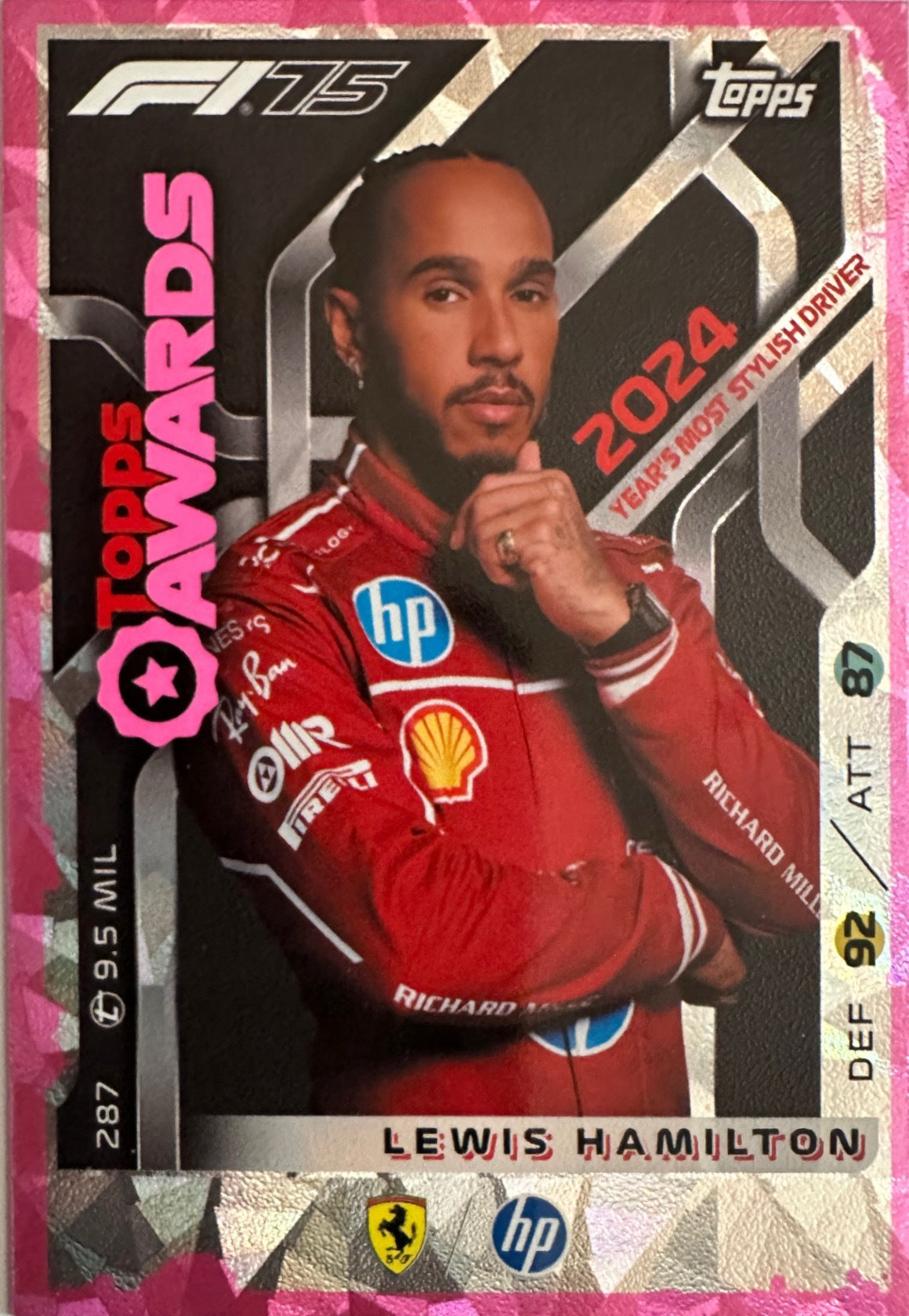 Turbo Attax 2025 Topps mancolista - Scegli Card Pink Parallel