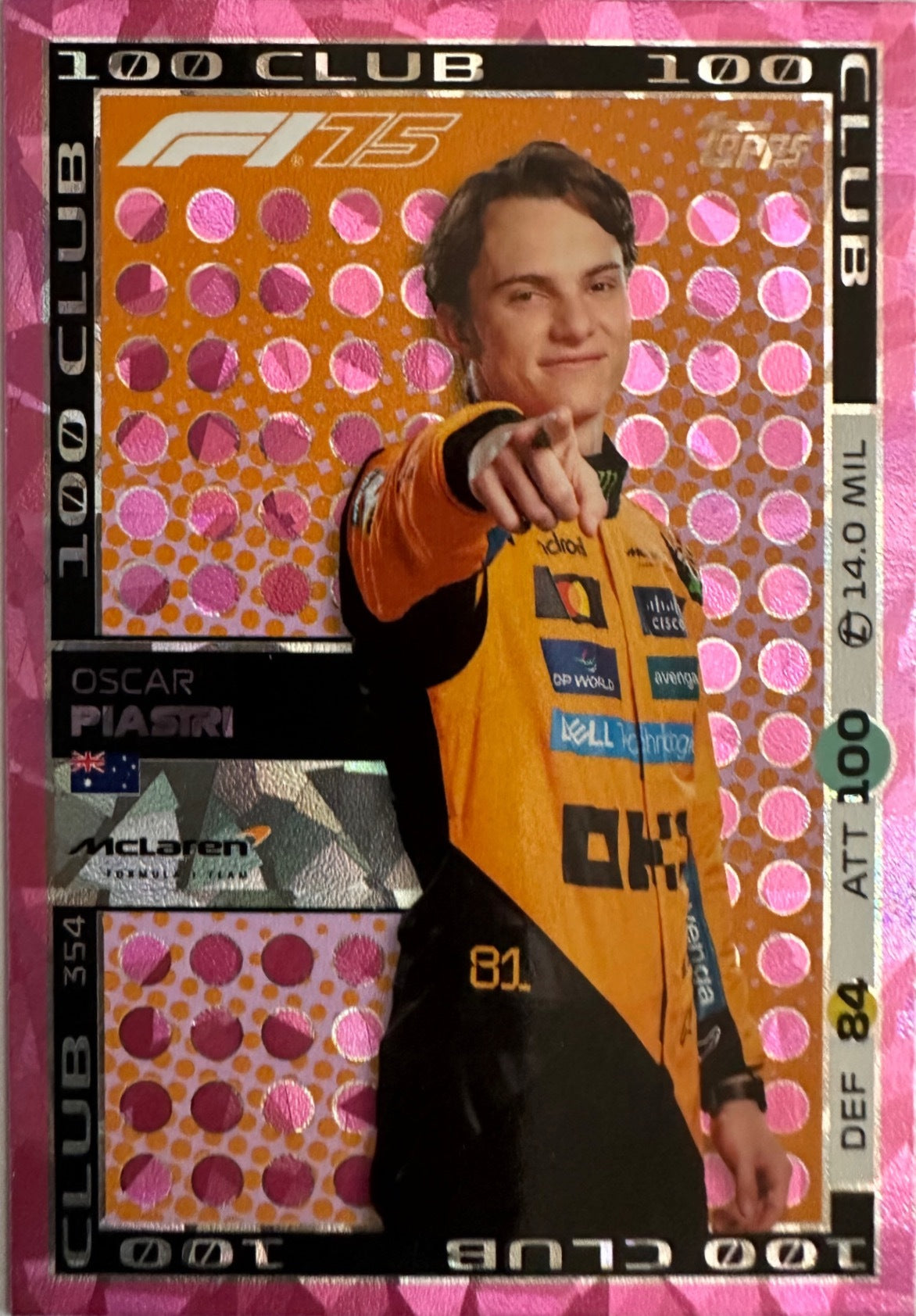 Turbo Attax 2025 Topps mancolista - Scegli Card Pink Parallel