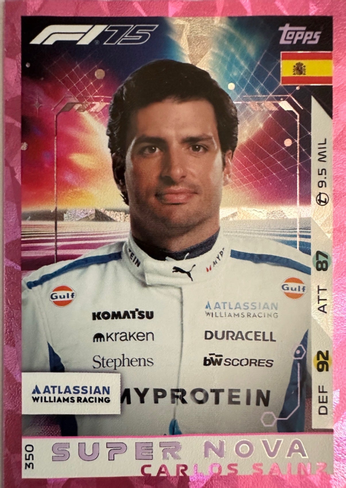 Turbo Attax 2025 Topps mancolista - Scegli Card Pink Parallel