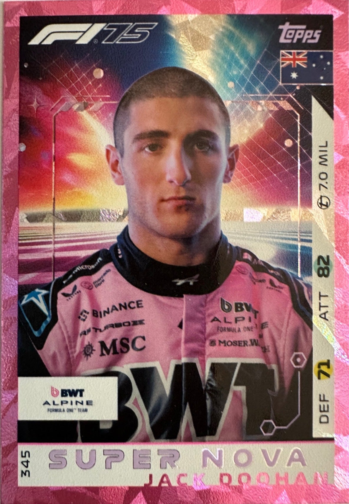 Turbo Attax 2025 Topps mancolista - Scegli Card Pink Parallel