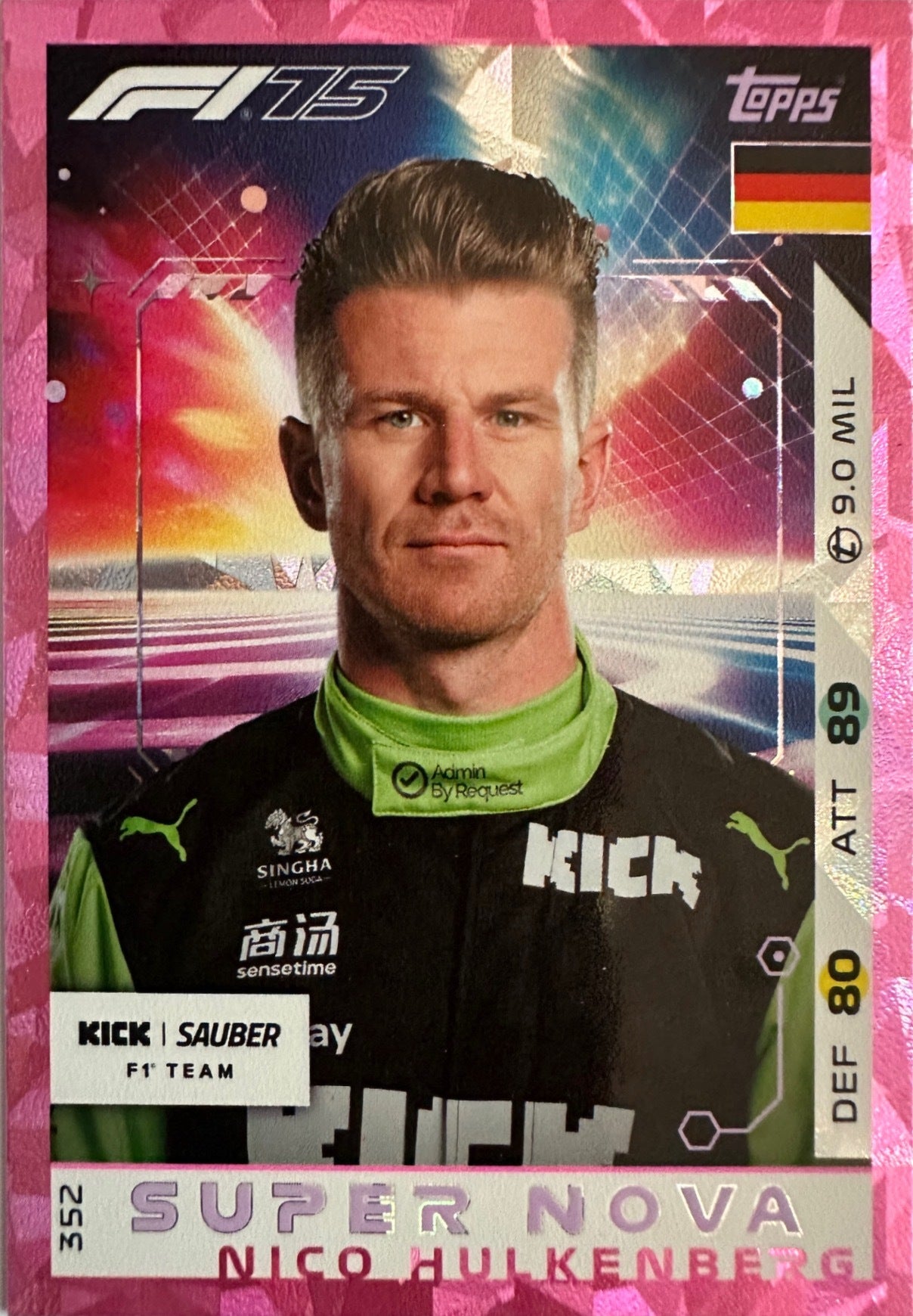 Turbo Attax 2025 Topps mancolista - Scegli Card Pink Parallel