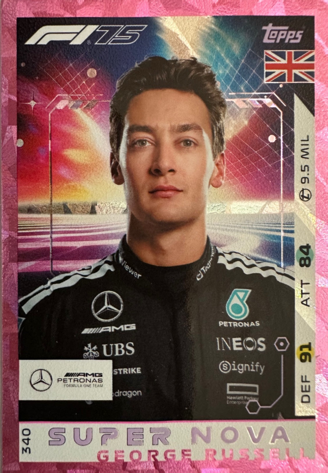 Turbo Attax 2025 Topps mancolista - Scegli Card Pink Parallel