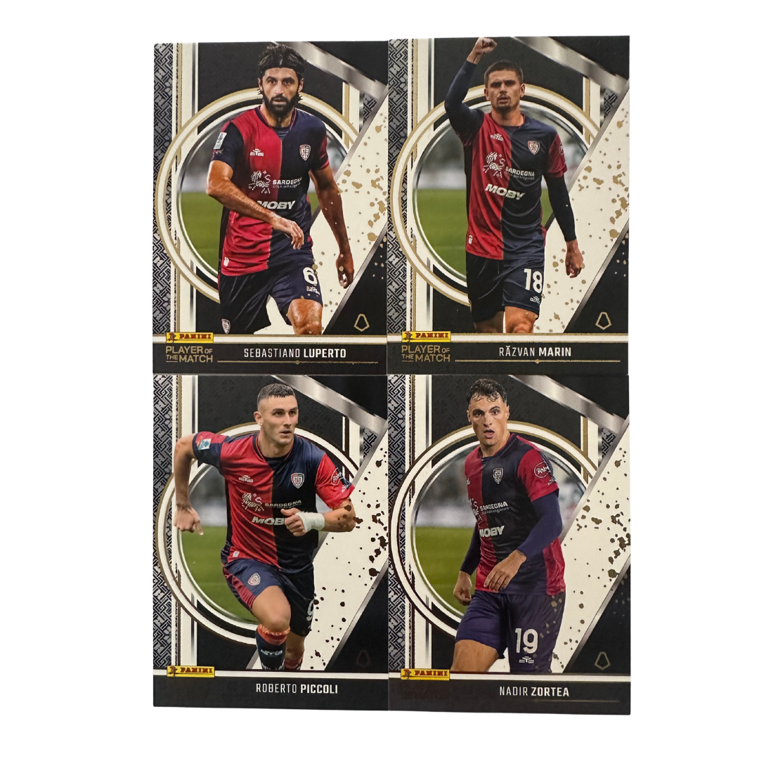 Player of the Match 2024/25 Panini - Scegli squadra completa Juventus Inter Milan Napoli