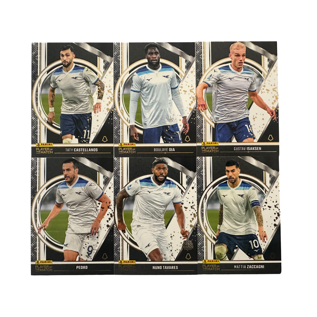 Player of the Match 2024/25 Panini - Scegli squadra completa Juventus Inter Milan Napoli