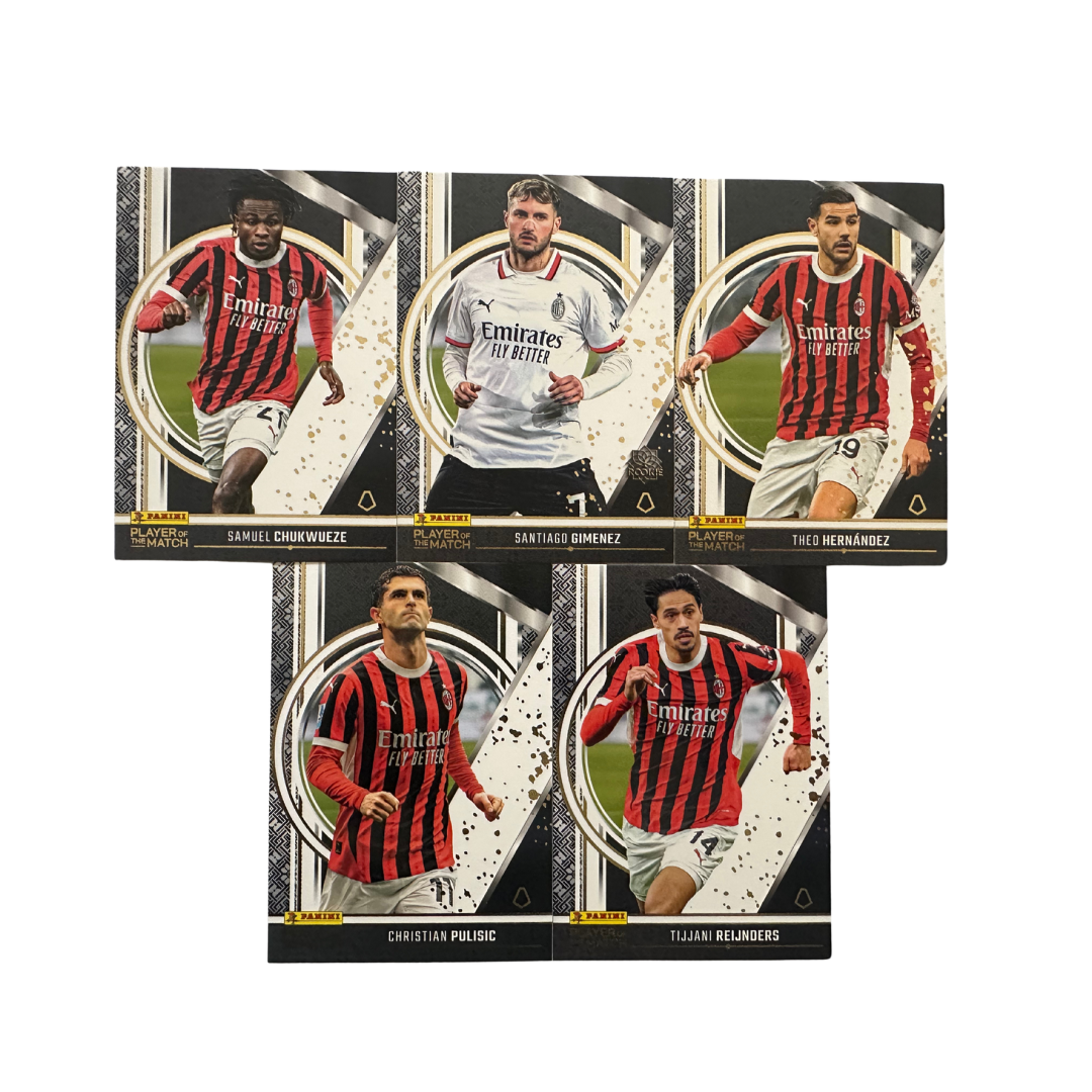Player of the Match 2024/25 Panini - Scegli squadra completa Juventus Inter Milan Napoli