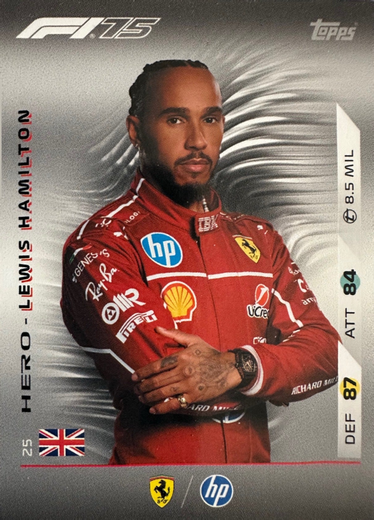 Turbo Attax 2025 Topps mancolista - Scegli Card da 1 a 100