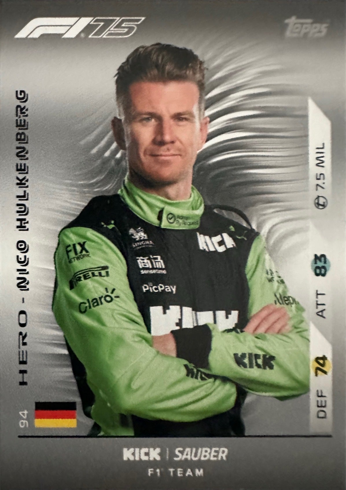 Turbo Attax 2025 Topps mancolista - Scegli Card da 1 a 100