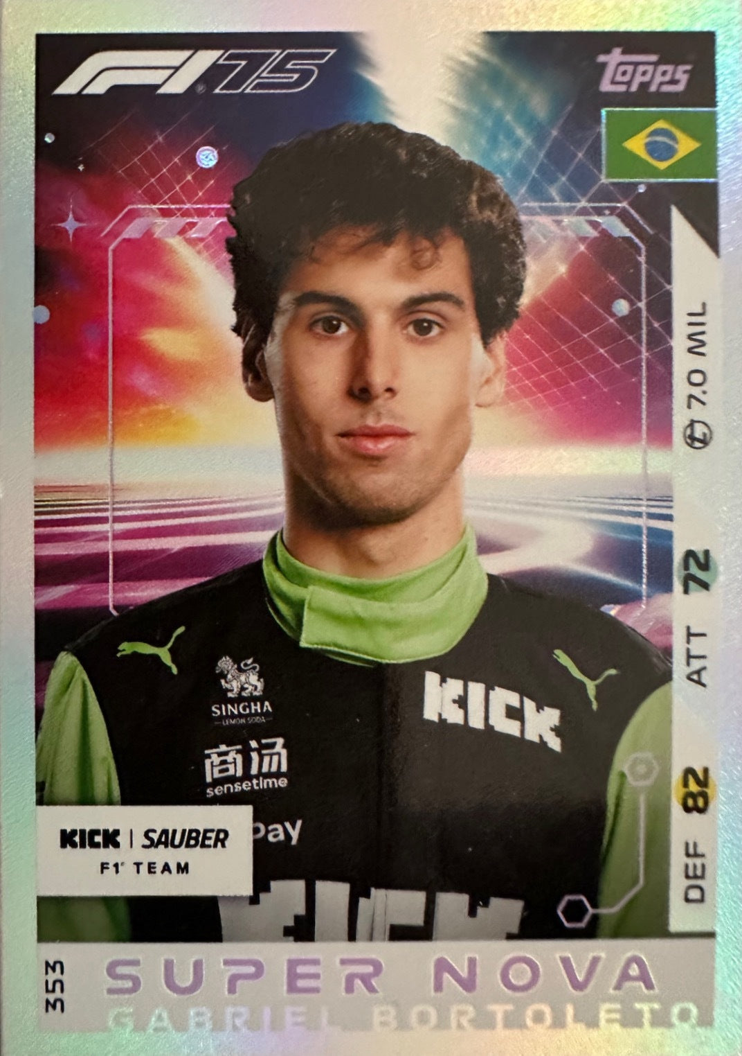 Turbo Attax 2025 Topps mancolista - Scegli Card da 301 a 356