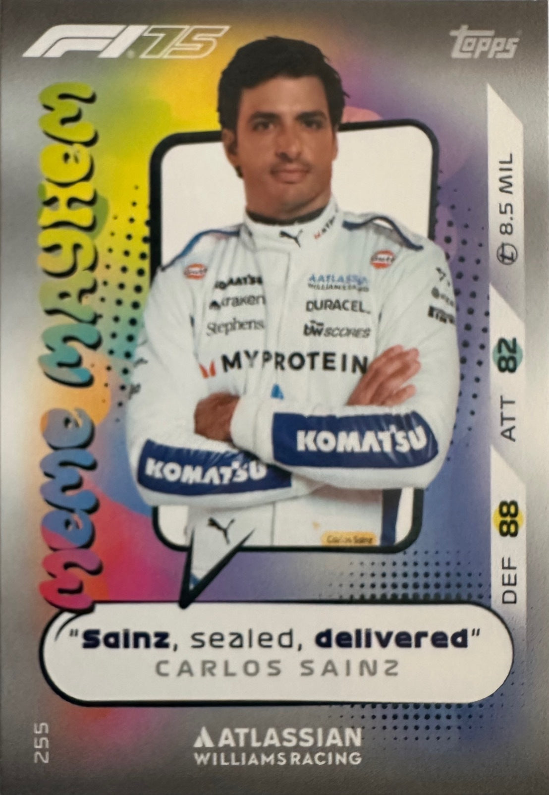 Turbo Attax 2025 Topps mancolista - Scegli Card da 201 a 300