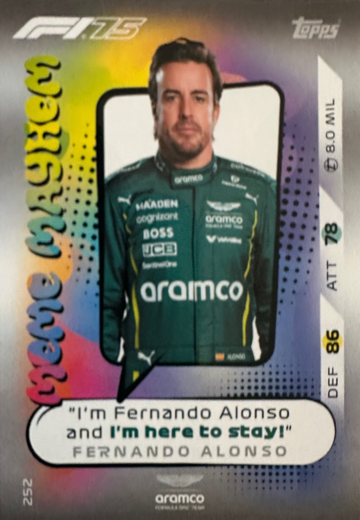 Turbo Attax 2025 Topps mancolista - Scegli Card da 201 a 300