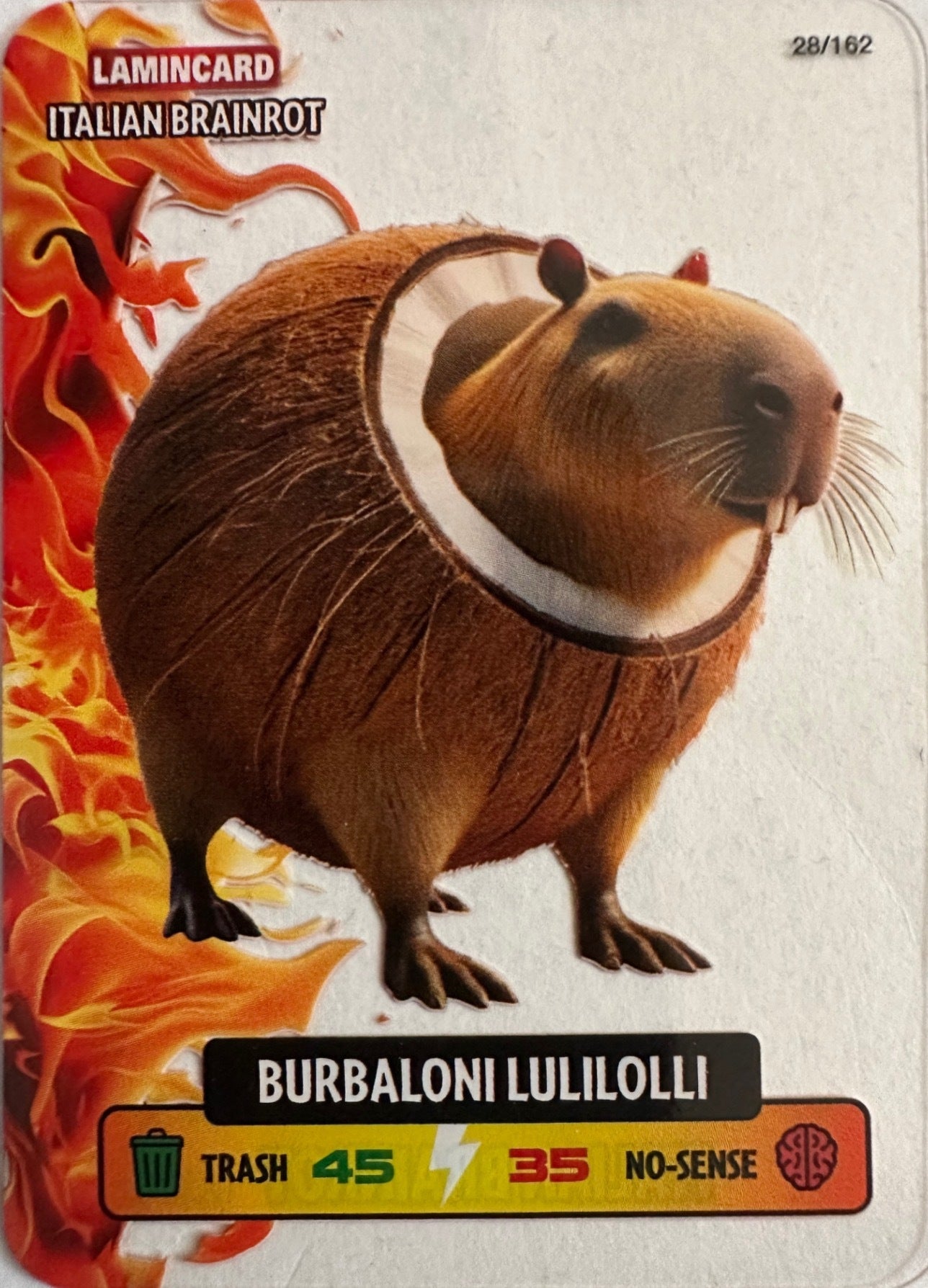 Lamincard Italian Brainrot Diramix mancolista - Scegli Card da 1 a 100