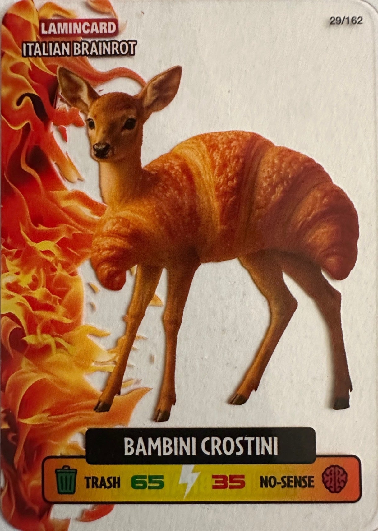 Lamincard Italian Brainrot Diramix mancolista - Scegli Card da 1 a 100