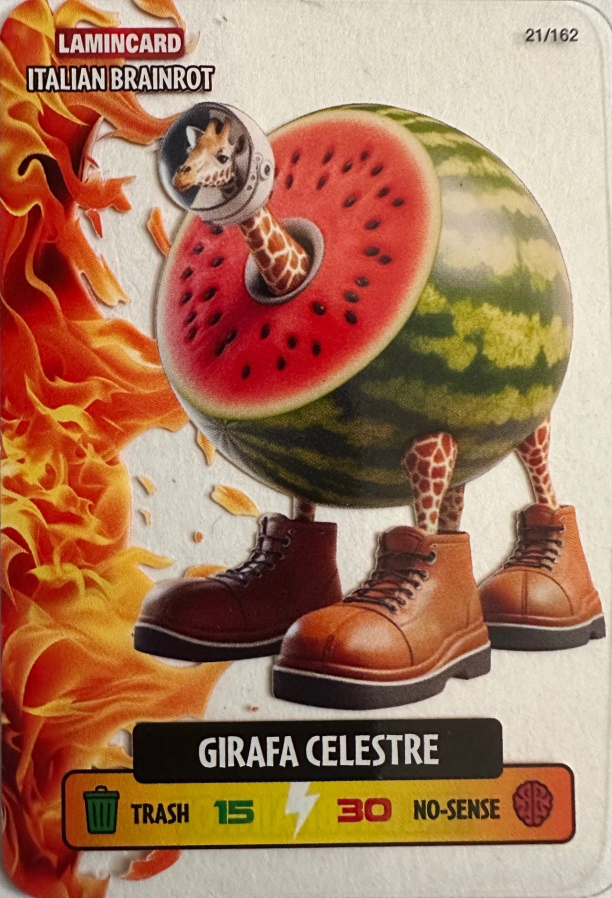 Lamincard Italian Brainrot Diramix mancolista - Scegli Card da 1 a 100