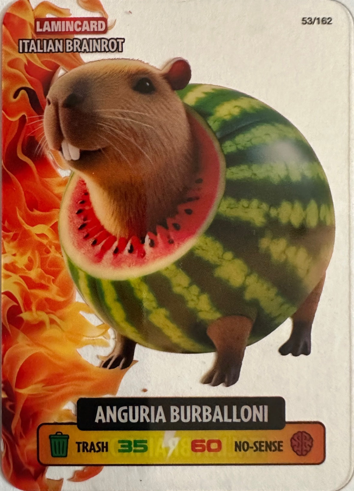 Lamincard Italian Brainrot Diramix mancolista - Scegli Card da 1 a 100