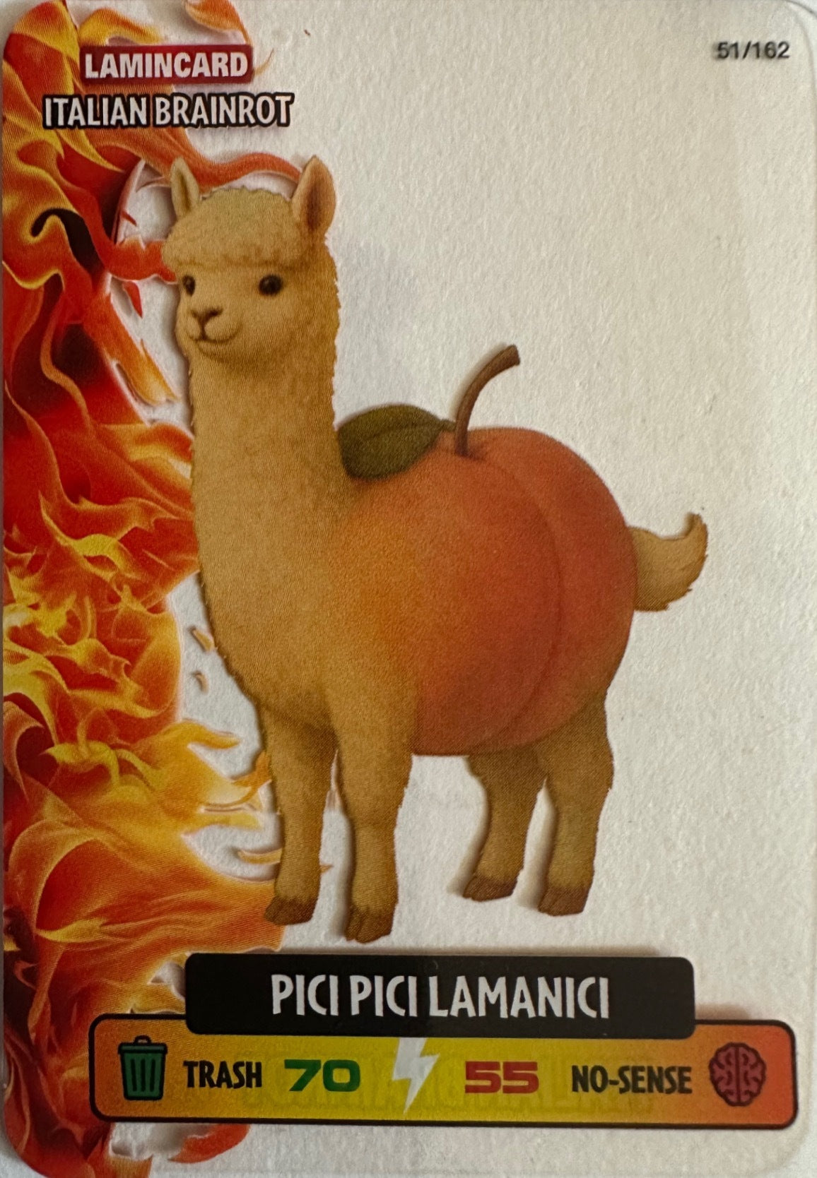 Lamincard Italian Brainrot Diramix mancolista - Scegli Card da 1 a 100