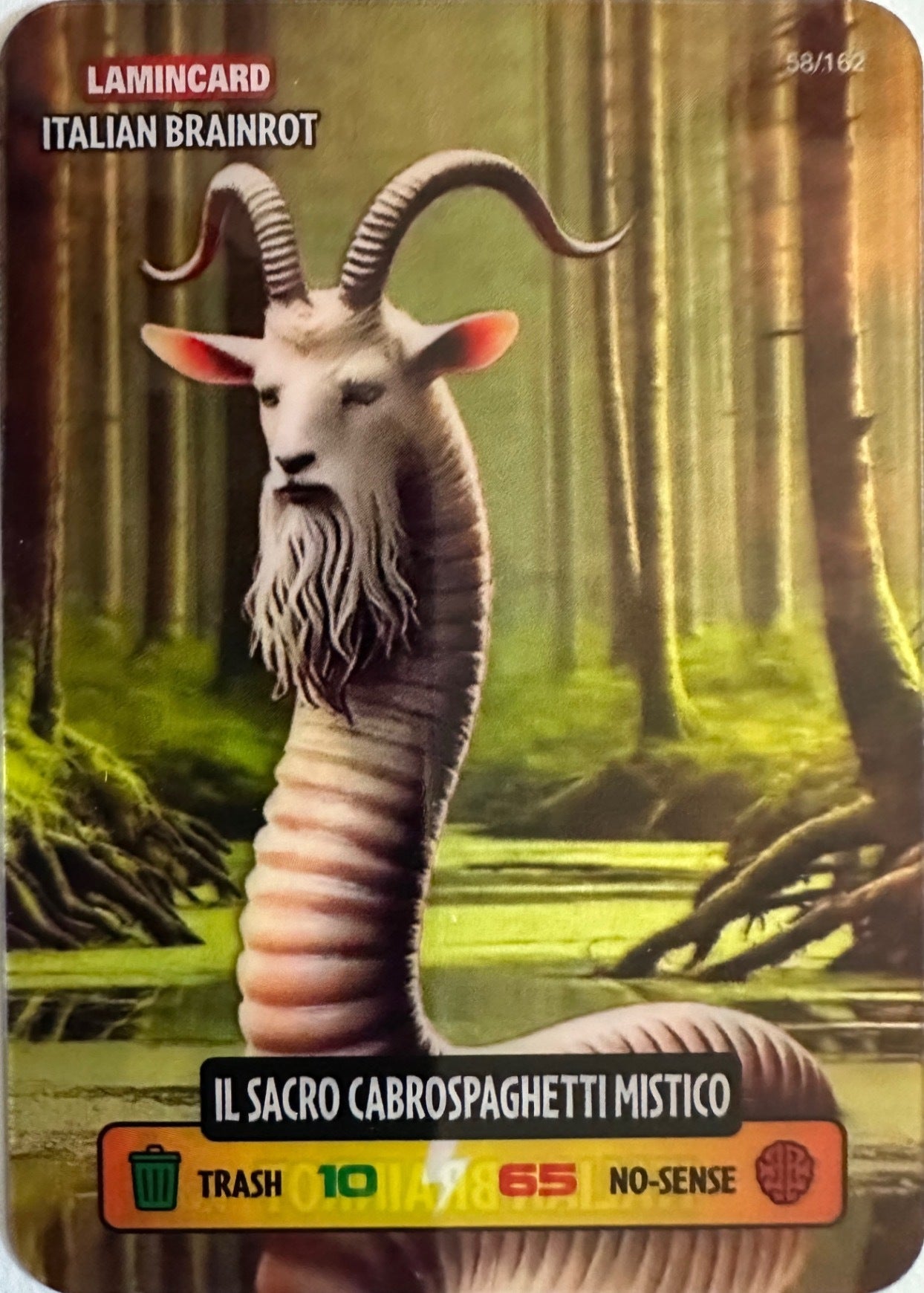 Lamincard Italian Brainrot Diramix mancolista - Scegli Card da 1 a 100