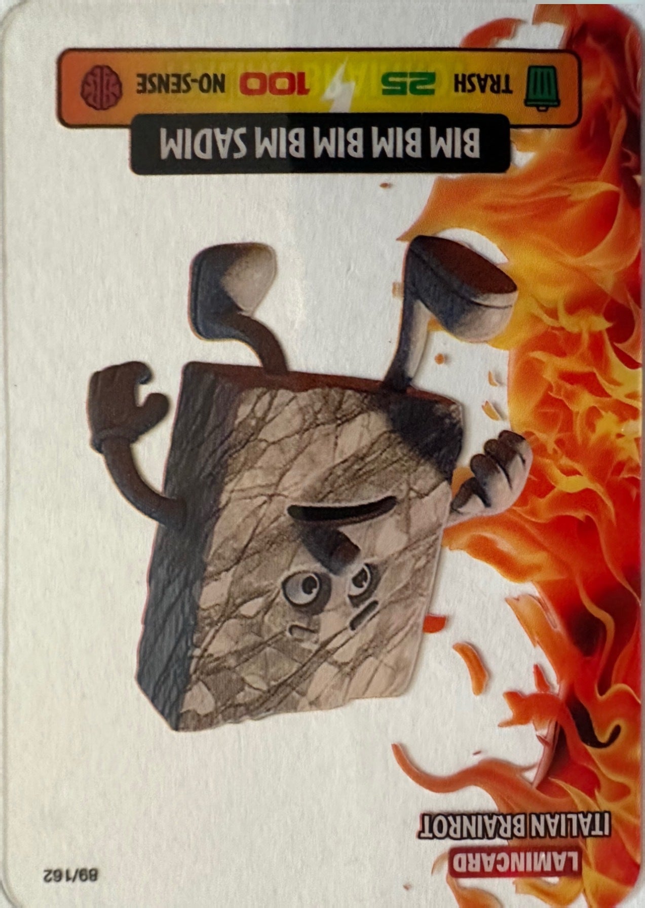 Lamincard Italian Brainrot Diramix mancolista - Scegli Card da 1 a 100