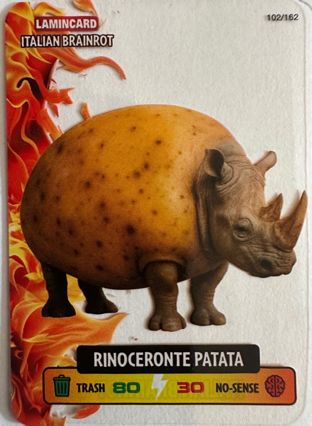 Lamincard Italian Brainrot Diramix mancolista - Scegli Card da 101 a 150