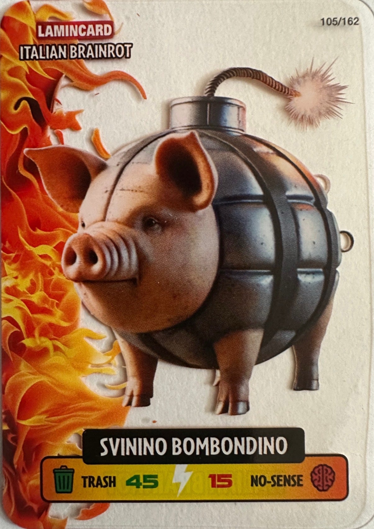 Lamincard Italian Brainrot Diramix mancolista - Scegli Card da 101 a 150