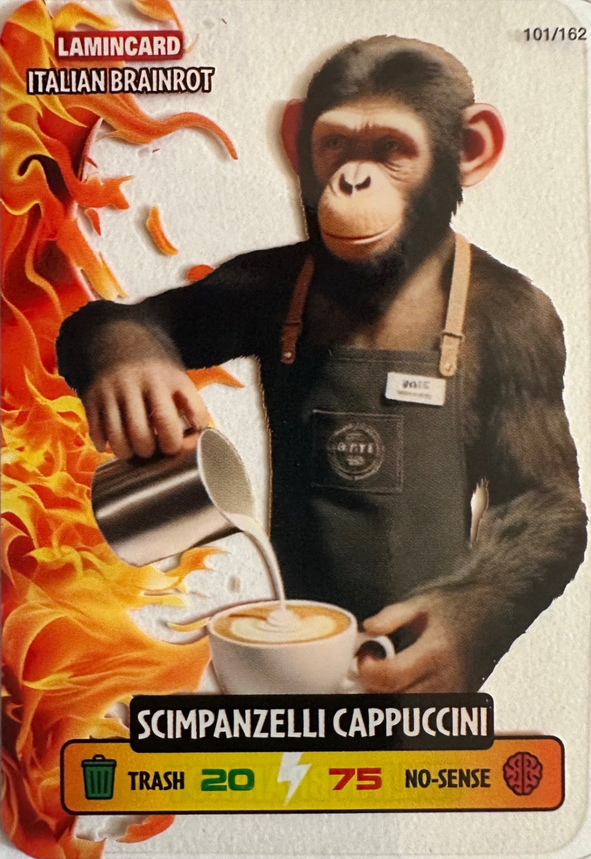 Lamincard Italian Brainrot Diramix mancolista - Scegli Card da 101 a 150