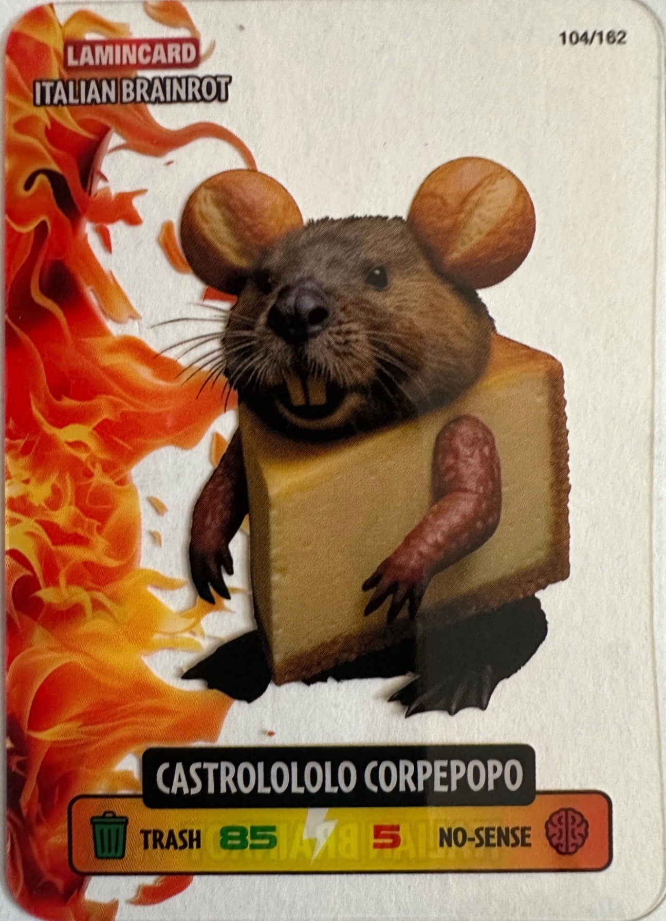 Lamincard Italian Brainrot Diramix mancolista - Scegli Card da 101 a 150