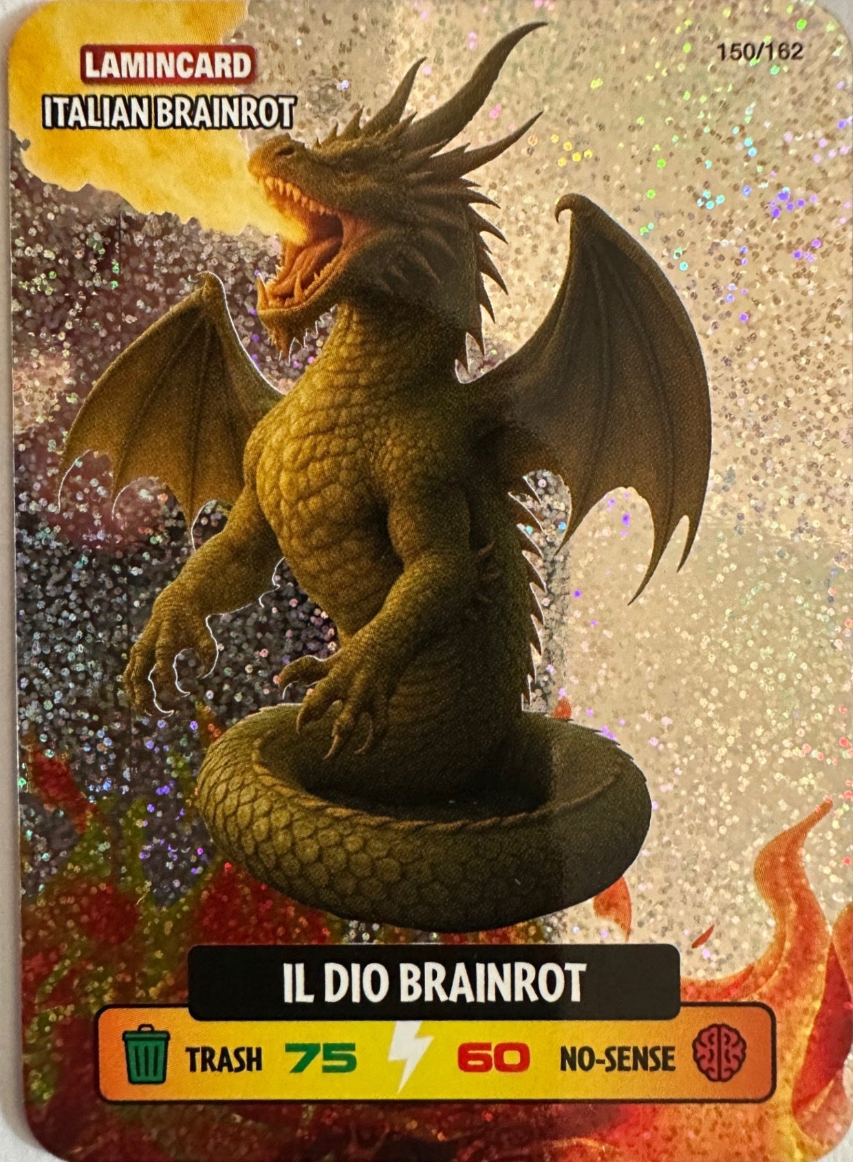 Lamincard Italian Brainrot Diramix mancolista - Scegli Card da 101 a 150