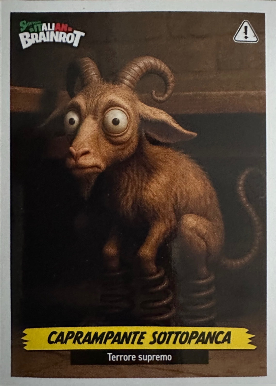 Skifidol Italian Brainrot Panini mancolista - Scegli Figurina da 1 a 100