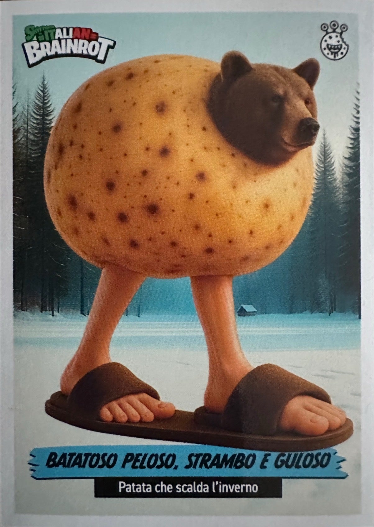 Skifidol Italian Brainrot Panini mancolista - Scegli Figurina da 1 a 100