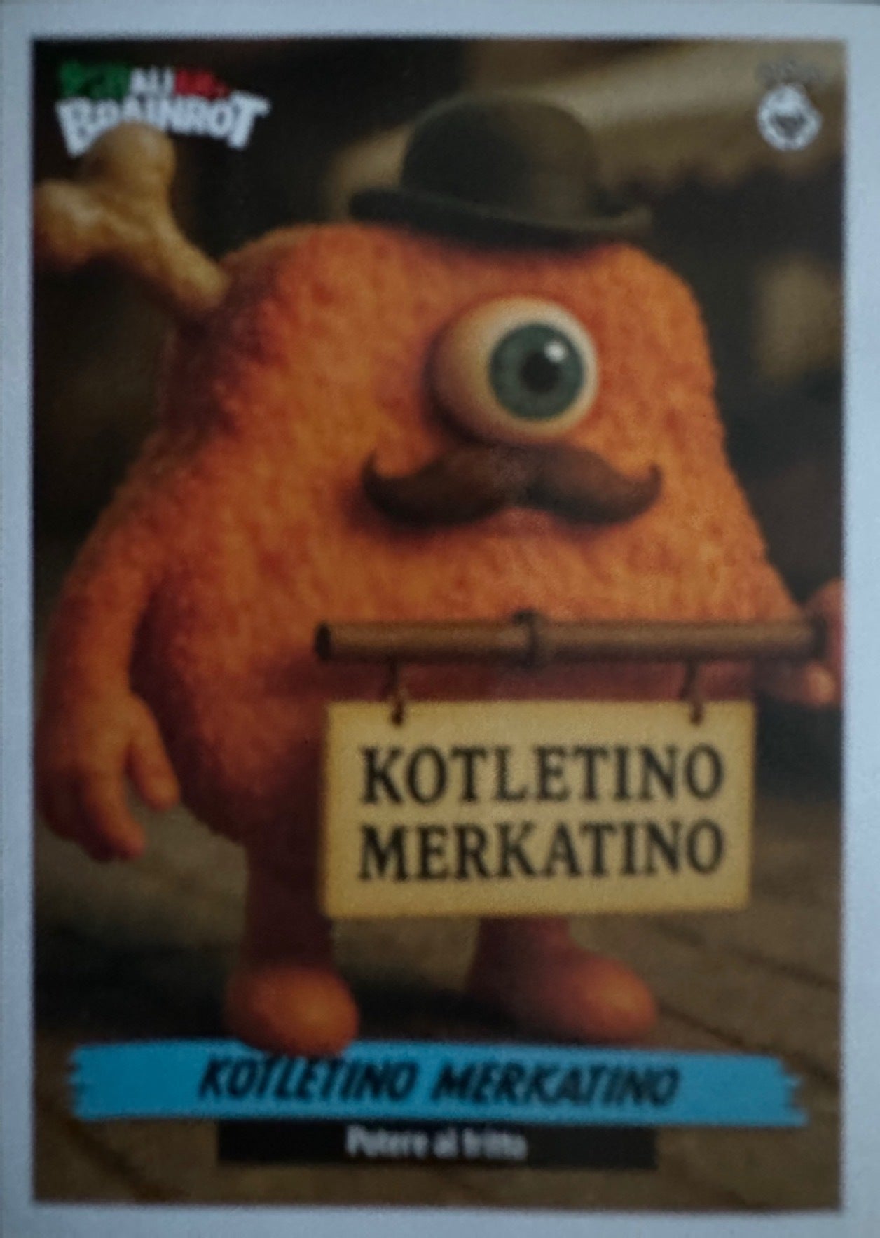 Skifidol Italian Brainrot Panini mancolista - Scegli Figurina da 101 a 200