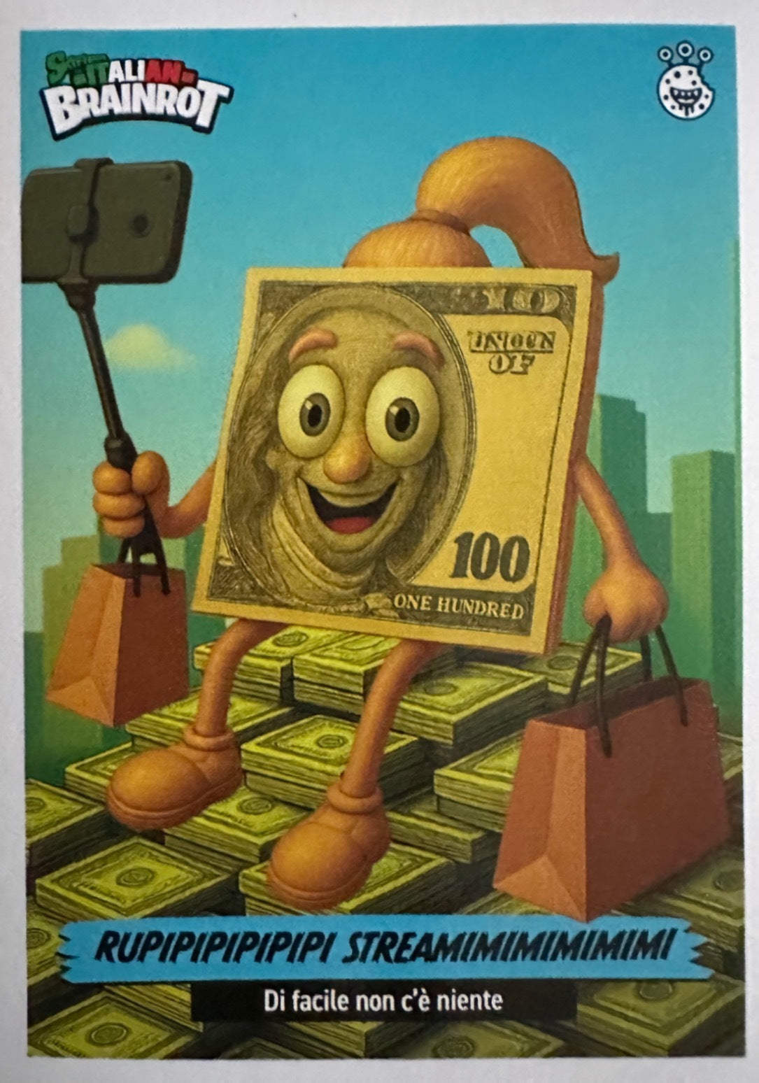 Skifidol Italian Brainrot Panini mancolista - Scegli Figurina da 201 a 300