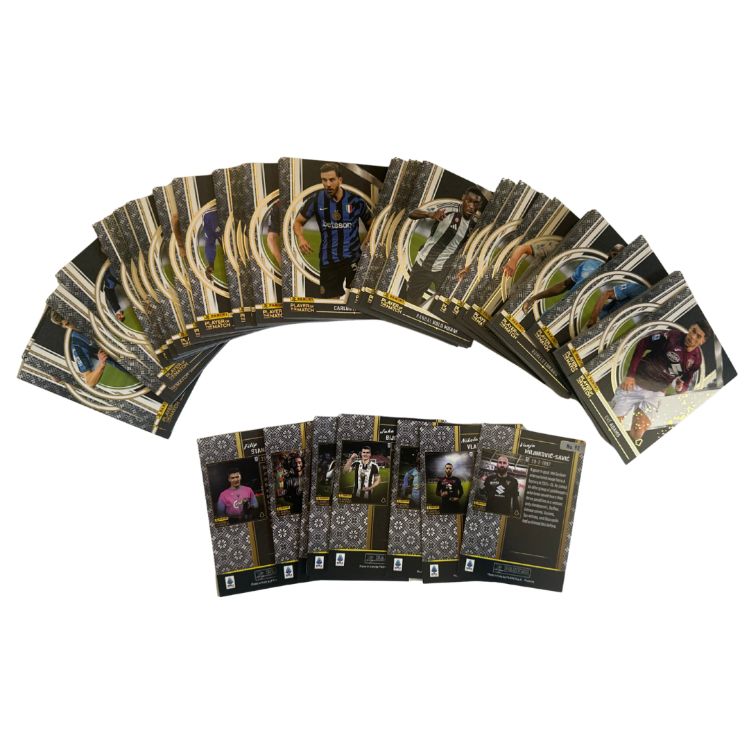 Player of the Match 2024/25 Panini - set completo 100 card base