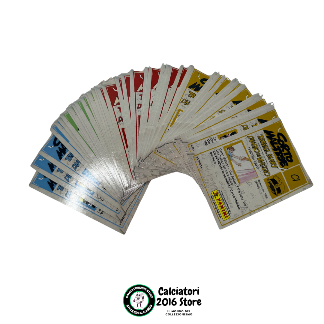 Corto Maltese Diario di Viaggio 2025 Panini - Set completo 50 Card
