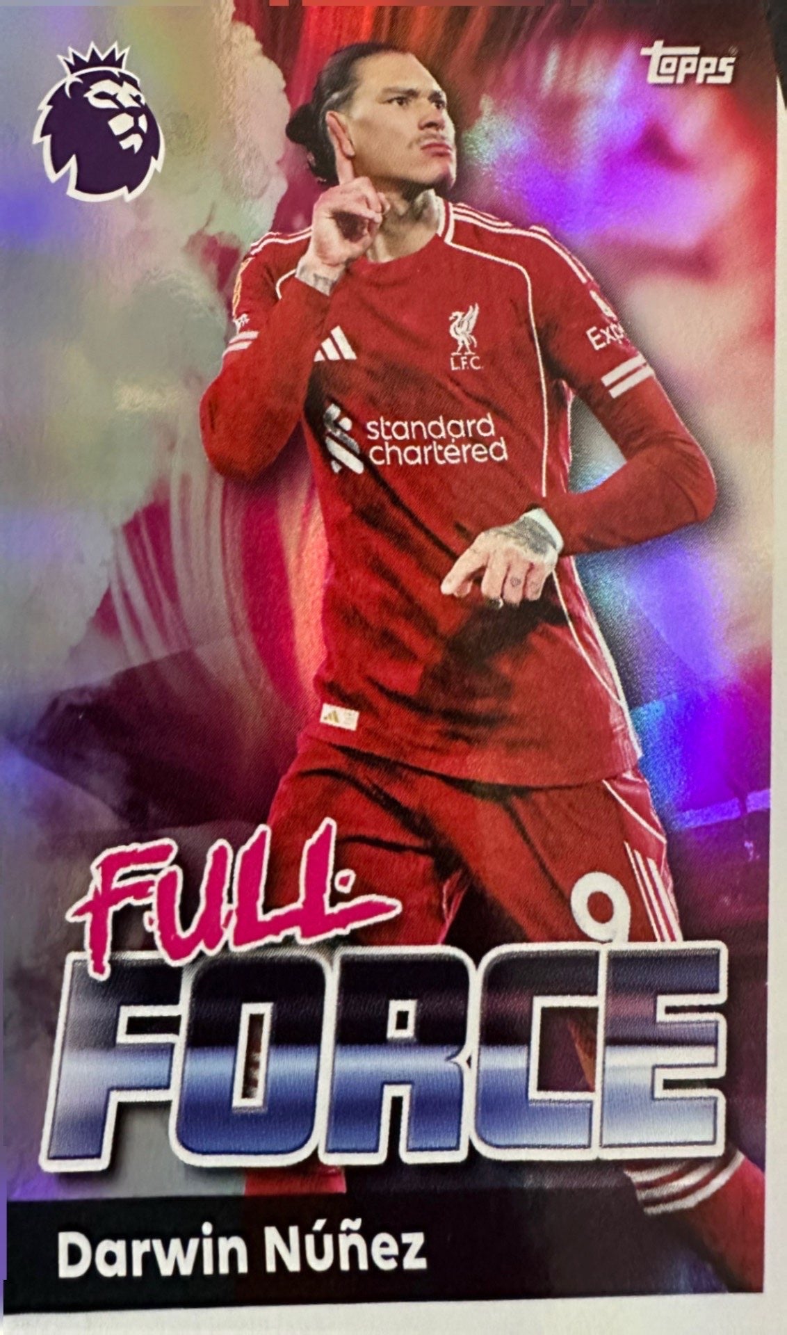 Topps Premier League 2026 Trading Card raccoglitore + set 450 cards + Limited Edition
