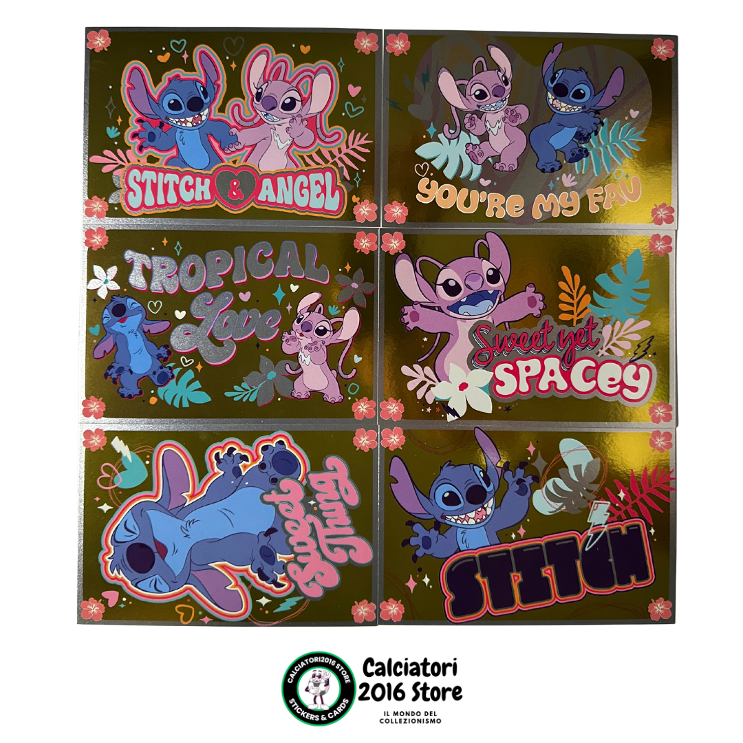 Stitch Mondi Straordinari Photocard - Set 6 Limited Edition