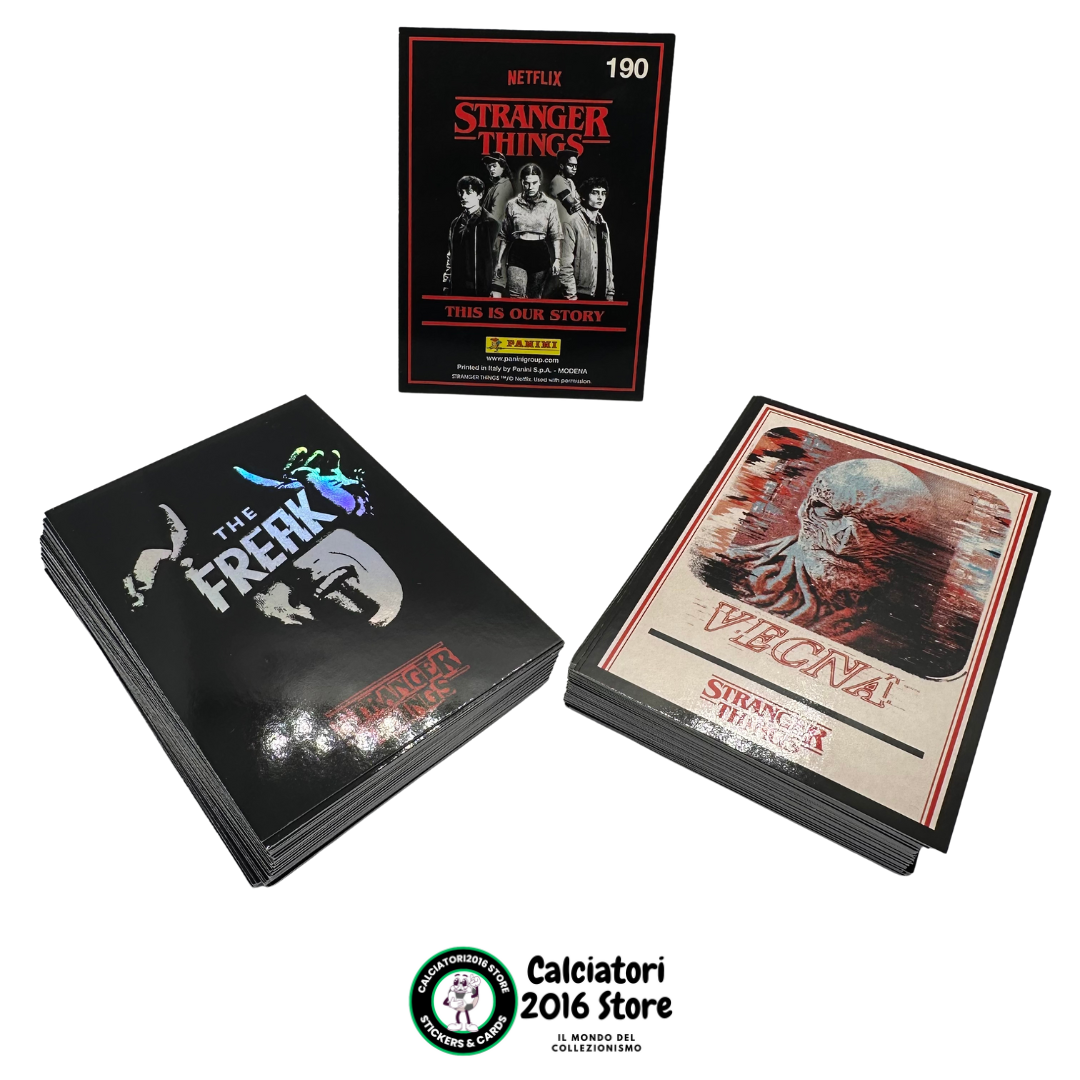 Stranger Things Panini Trading Card - Lotto 80 Card Diverse