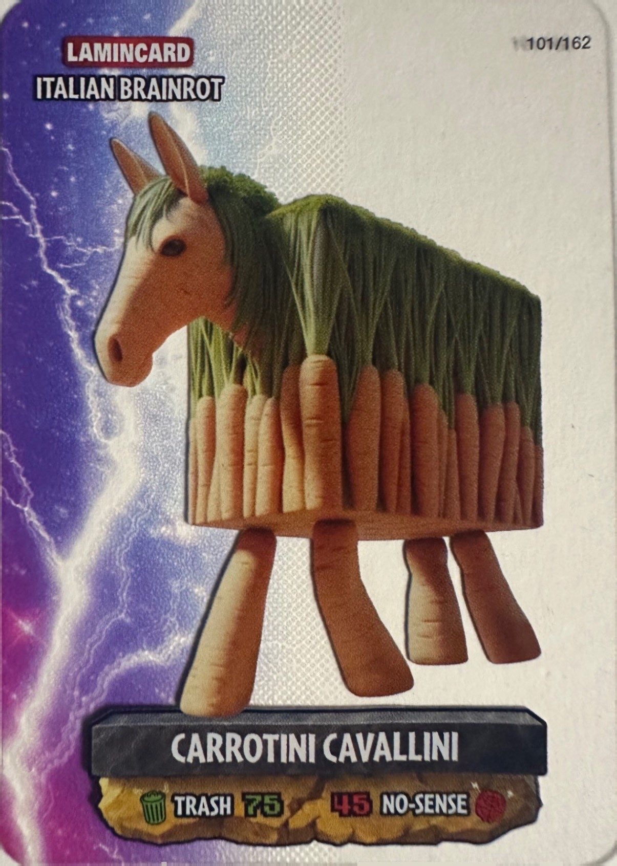 Italian Brainrot Lamincard Multiverse Diramix - Card Base Metal a scelta 101-162
