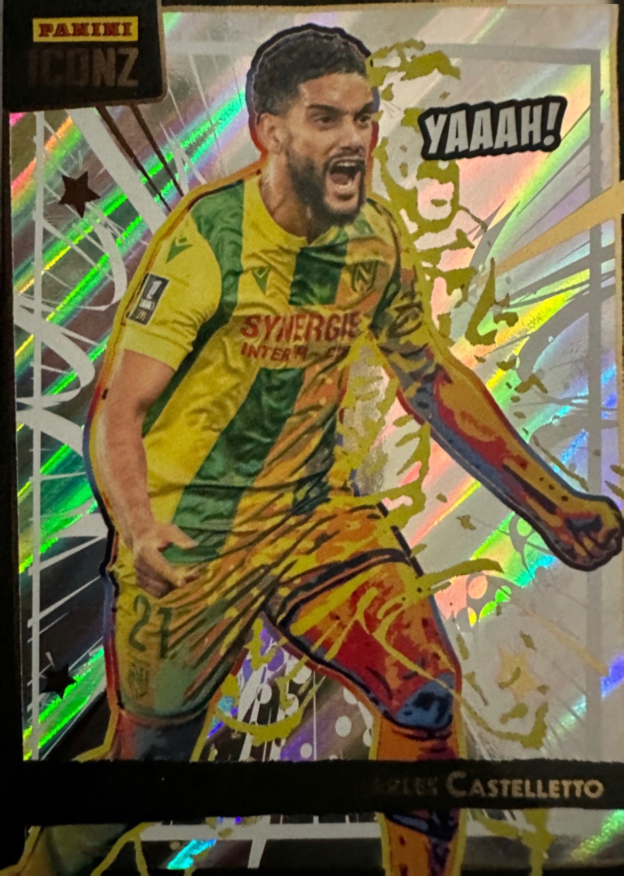 ICONZ Ligue 1 2024/25 Panini mancolista Scegli Card da 101 a 190